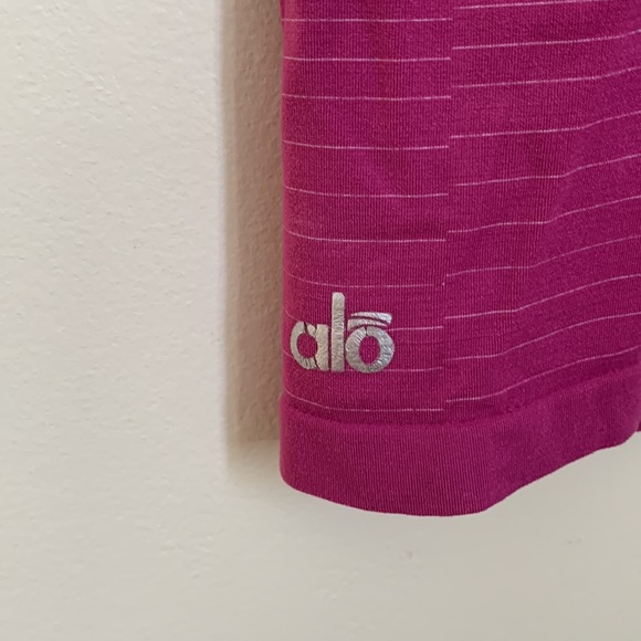 ALO Yoga Air Land Ocean Pink and Purple Ombre Tank Top - Picture 4 of 6